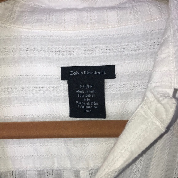 White Button Up - Picture 2 of 3